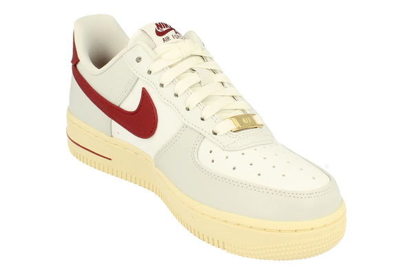 Nike Air Force 1 07 Se Womens Trainers Dv7584  001 - Photon Dust Team Red 001 - Photo 0