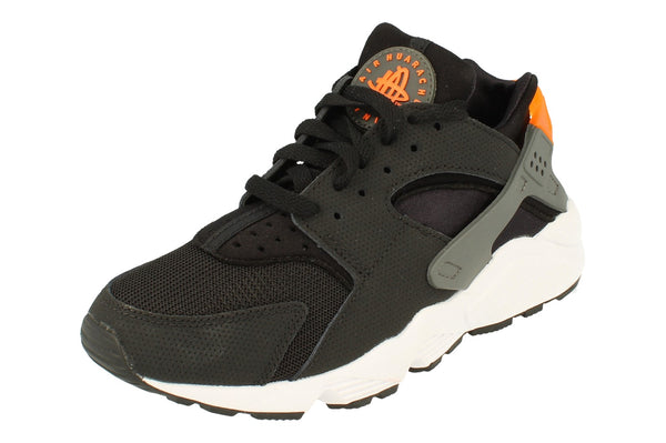 Nike Air Huarache Mens Dx2659  001 - Black Iron Grey Safety Orange 001 - Photo 0