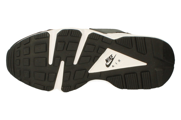Nike Air Huarache Mens Dx2659  001 - Black Iron Grey Safety Orange 001 - Photo 0