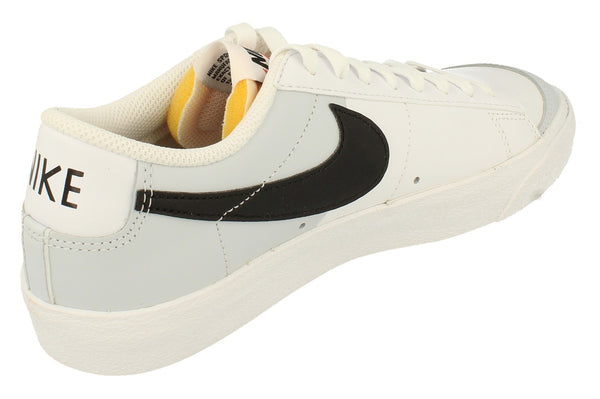 Nike Blazer Low 77 VNTG Mens Trainers Dz3480  100 - White Black Pure Platinum 100 - Photo 0