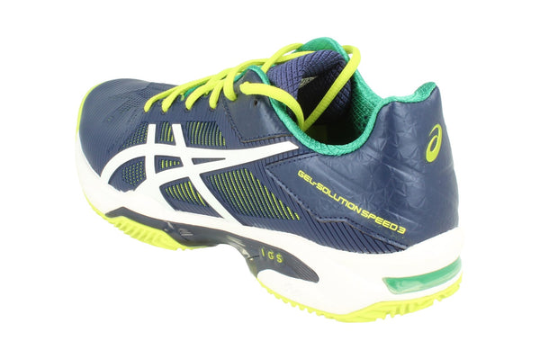 Asics Gel-Solution Speed 2 Clay Mens Tennis Shoes E601N Sneakers Trainers 5001 - KicksWorldwide