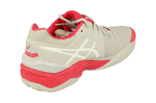 Asics Gel-Resolution 7 Clay Womens Tennis Shoes E752Y Sneakers Trainers 9601 - KicksWorldwide