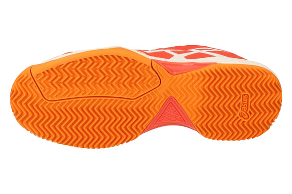 Asics Gel-Game 6 Clay Womens Tennis Shoes E756Y Sneakers Trainers  3001 - Coralicious White Orange Pop 3001 - Photo 0
