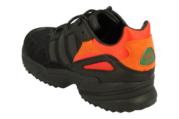 Adidas Yung-96 Trail Mens Sneakers  - Black Orange Ee5592 - Photo 0