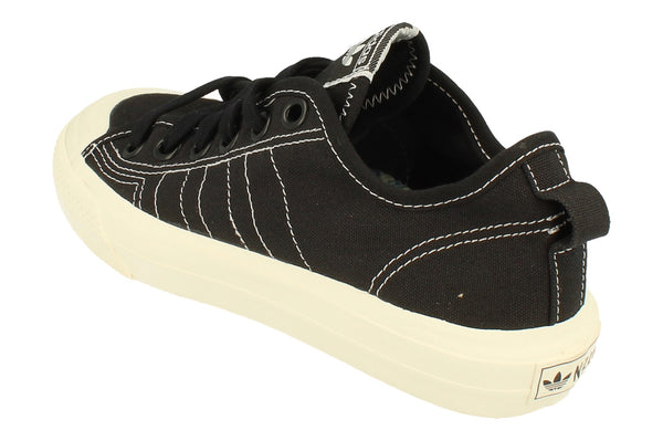 Adidas Originals Nizza Rf Mens Trainers Sneakers  EE5599 - Black White Ee5599 - Photo 0