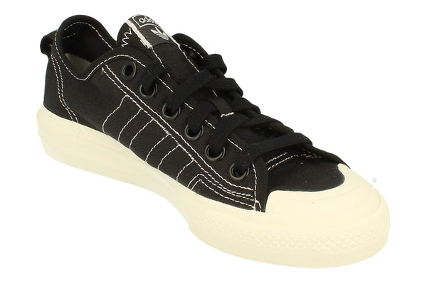 Adidas Originals Nizza Rf Mens Trainers Sneakers  EE5599 - Black White Ee5599 - Photo 0