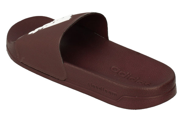 Adidas Adilette Shower Unisex Slides Flip Flop EE7042 - Burgundy Ee7042 - Photo 0