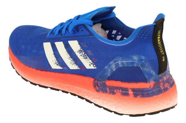 Adidas Ultraboost Pb Mens Sneakers  EF0893 - Blue White Orange Ef0893 - Photo 0