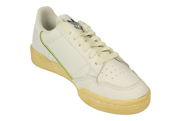 Adidas Originals Continental 80 Mens Trainers Sneakers  - White Grey Green Ef5992 - Photo 0