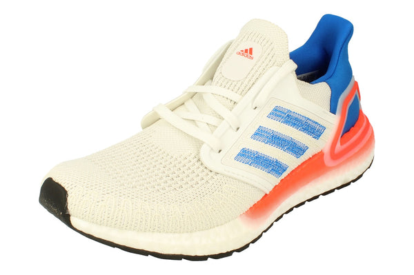 Adidas Ultraboost 20 Mens Sneakers  EG0708 - White Blue Red Eg0708 - Photo 0