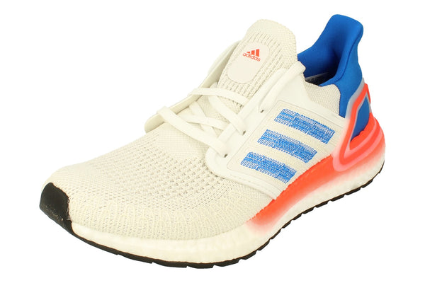 Adidas Ultraboost 20 Mens Sneakers  EG0708 - White Blue Red Eg0708 - Photo 0