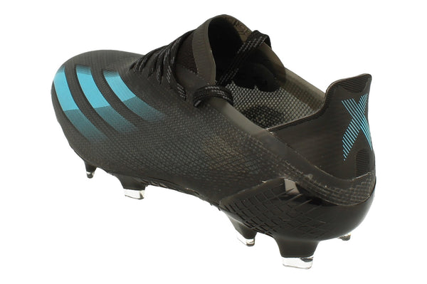 Adidas X Ghosted.1 FG Mens Football Boots  - Black Grey Eg8255 - Photo 0