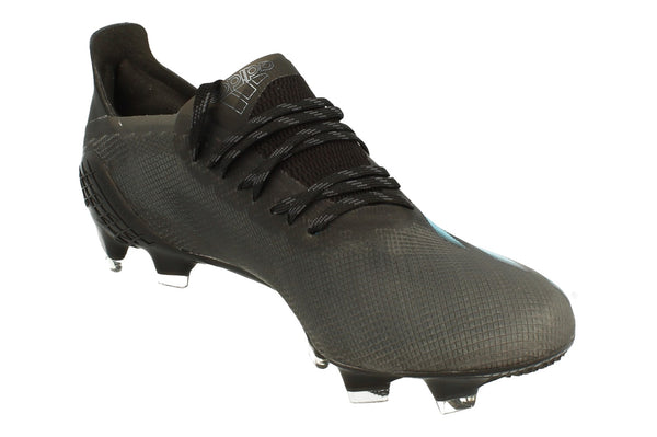 Adidas X Ghosted.1 FG Mens Football Boots  - Black Grey Eg8255 - Photo 0