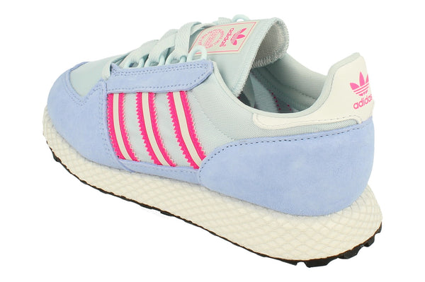 Adidas Originals Forest Grove Womens Trainers Sneakers  EH0321 - Grey Pink Eh0321 - Photo 0
