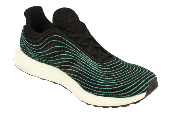 Adidas Ultraboost Dna Parley Mens Sneakers  EH1184 - Black Green White Eh1184 - Photo 0