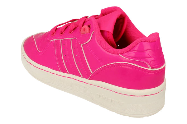 Adidas Originals Rivalry Low Womens Trainers Sneakers  EH2186 - Pink White Eh2186 - Photo 0