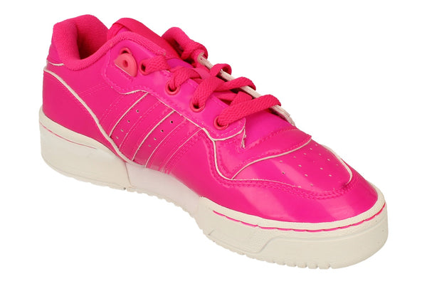 Adidas Originals Rivalry Low Womens Trainers Sneakers  EH2186 - Pink White Eh2186 - Photo 0