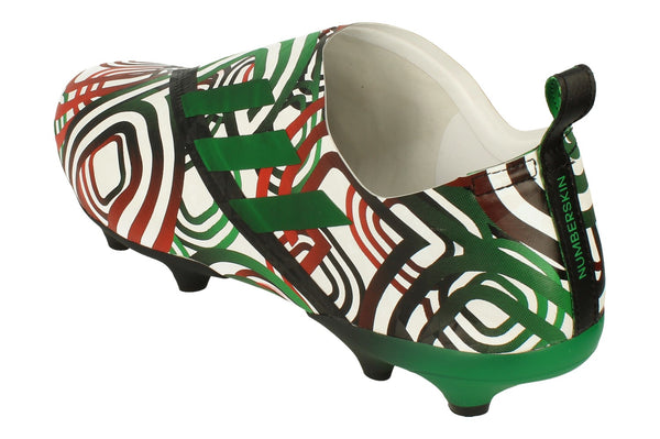 Adidas Men's Glitch Outerskin in a red, black, white, and green colourway.