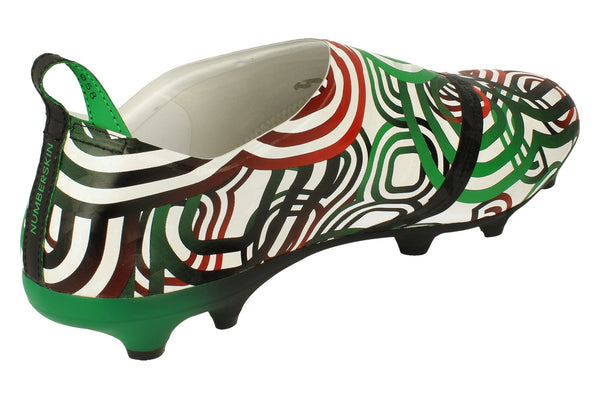 Adidas Men's Glitch Outerskin in a red, black, white, and green colourway.