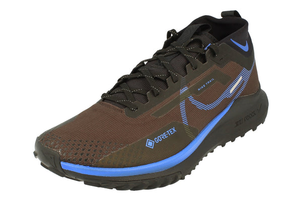 Nike React Pegasus Trail 4 Gtx Mens Fb2193  200 - Velvet Brown Medium Blue Black 200 - Photo 0