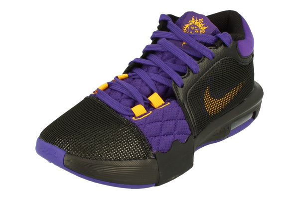 Nike Lebron Witness Viii Mens Basketball Trainers Fb2239  001 - Black University Gold 001 - Photo 0