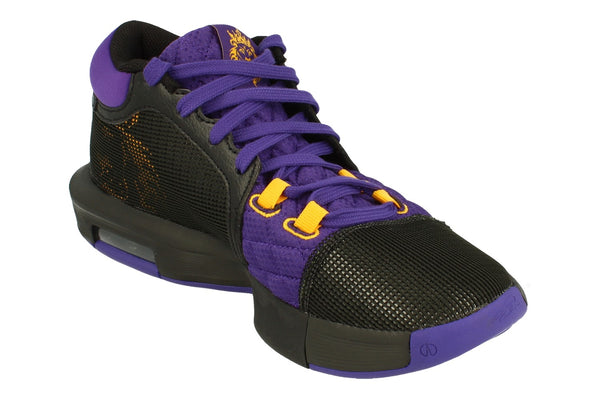 Nike Lebron Witness Viii Mens Basketball Trainers Fb2239  001 - Black University Gold 001 - Photo 0