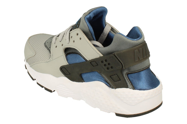 Nike Huarache Run GS Trainers Fb8030  001 - Light Smoke Dark Marina Blue 001 - Photo 0