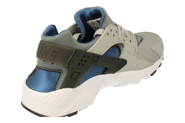 Nike Huarache Run GS Trainers Fb8030  001 - Light Smoke Dark Marina Blue 001 - Photo 0