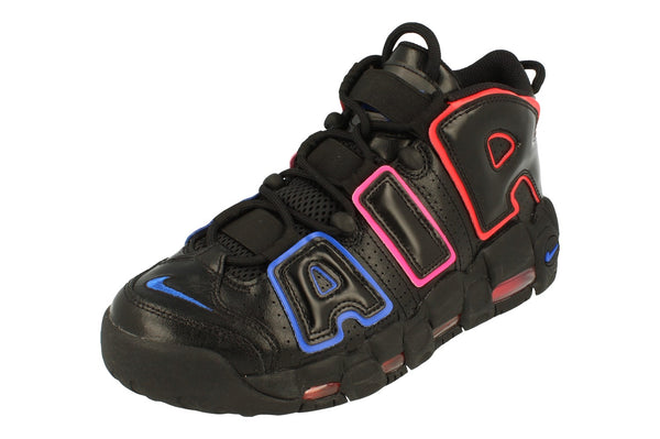 Nike Air More Uptempo 96 Mens Basketball Trainers Fd0729  001 - Black Bright Crimson 001 - Photo 0