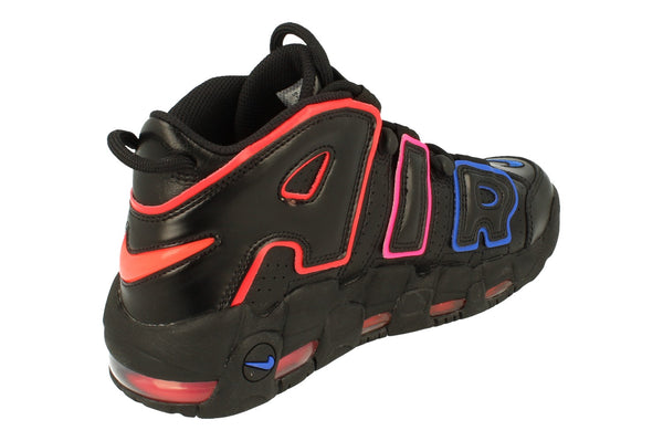Nike Air More Uptempo 96 Mens Basketball Trainers Fd0729  001 - Black Bright Crimson 001 - Photo 0