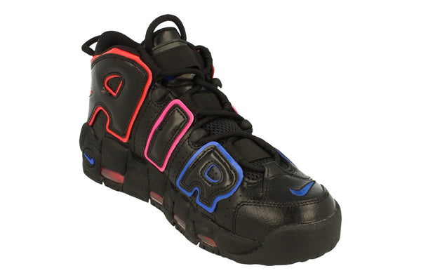 Nike Air More Uptempo 96 Mens Basketball Trainers Fd0729  001 - Black Bright Crimson 001 - Photo 0