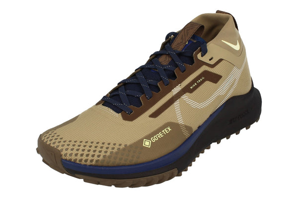 Nike React Pegasus Trail 4 Gtx Su Mens Trainers Fd5841  200 - Khaki Citron Tint Light Bone 200 - Photo 0
