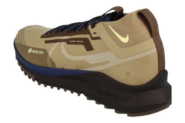 Nike React Pegasus Trail 4 Gtx Su Mens Trainers Fd5841  200 - Khaki Citron Tint Light Bone 200 - Photo 0
