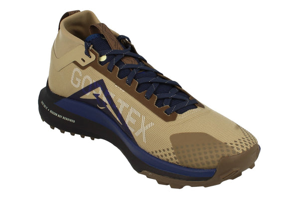 Nike React Pegasus Trail 4 Gtx Su Mens Trainers Fd5841  200 - Khaki Citron Tint Light Bone 200 - Photo 0
