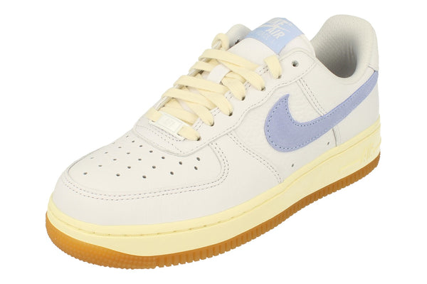 Nike Air Force 1 07 Womens Trainers Fd9867  100 - White Cobalt Bliss Alabaster 100 - Photo 0