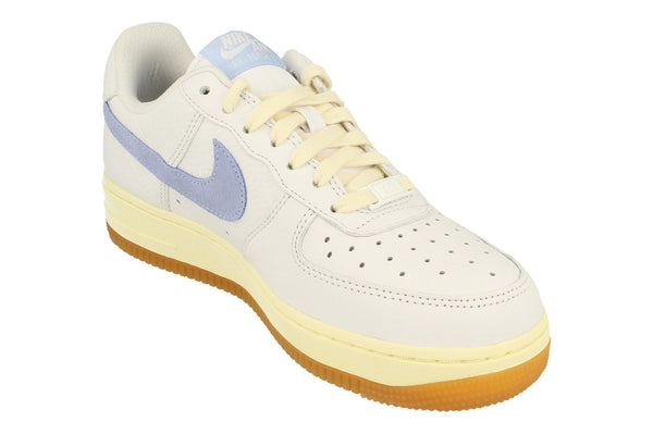 Nike Air Force 1 07 Womens Trainers Fd9867  100 - White Cobalt Bliss Alabaster 100 - Photo 0