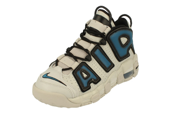 Nike Air More Uptempo GS Basketball Trainers Fj1387  001 - Light Iron Ore Industrial Blue 001 - Photo 0