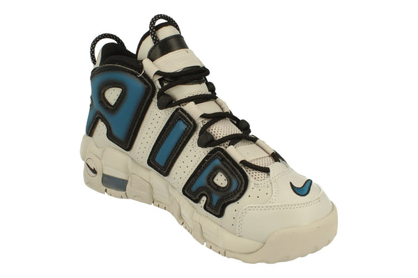 Nike Air More Uptempo GS Basketball Trainers Fj1387  001 - Light Iron Ore Industrial Blue 001 - Photo 0