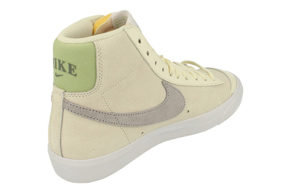 Nike Womens Blazer Mid 77 Trainers Fn7775  100 - Pale Ivory Pewter Honey Dew 100 - Photo 0