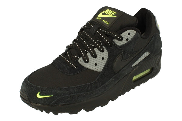 Nike Air Max 90 Mens Trainers Fq2377  001 - Black Volt Cool Grey 001 - Photo 0