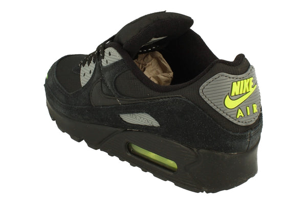 Nike Air Max 90 Mens Trainers Fq2377  001 - Black Volt Cool Grey 001 - Photo 0