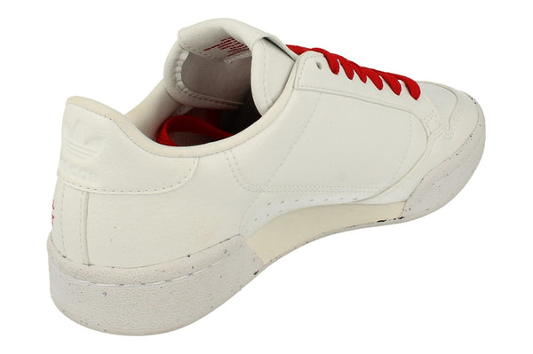Adidas Originals Continental 80 Mens Trainers Sneakers  FU9787 - White White Red Fu9787 - Photo 0
