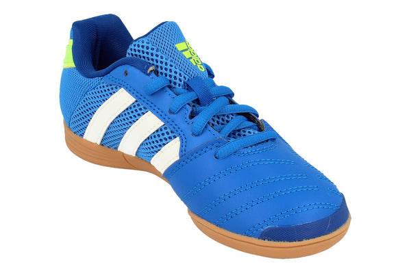 Adidas Top Sala Junior Football Trainers Shoes  FV2632 - Blue White Green Fv2632 - Photo 0