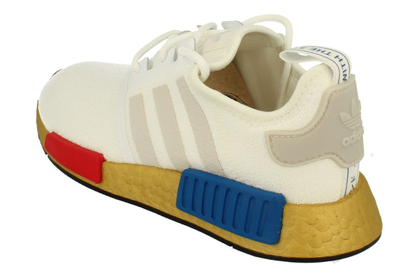 Adidas Originals Nmd_R1 Mens Sneakers  FV3642 - White Gold Blue Fv3642 - Photo 0