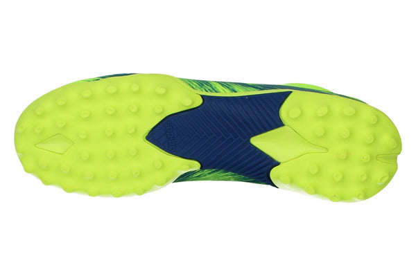 Adidas Nemeziz 19.3 Tf Mens Football Boots Trainers  FV3994 - Navy Blue Green Fv3994 - Photo 0