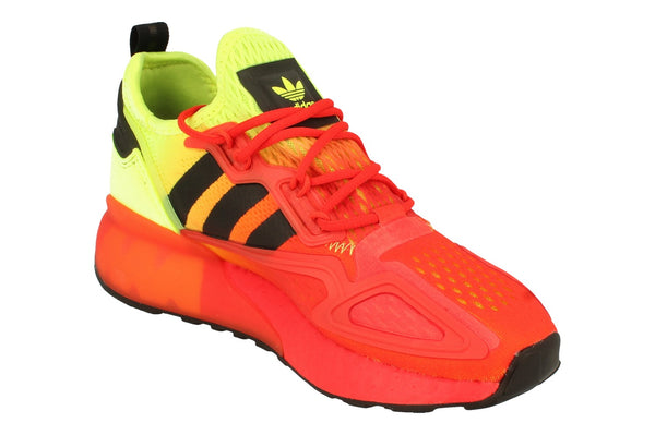Adidas Originals Zx 2K Boost Junior Sneakers Fv8595 FV8595 - Yellow White Red Fv8595 - Photo 0