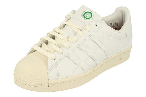 Adidas Originals Superstar Mens Trainers Sneakers  FW2292 - White White Green Fw2292 - Photo 0
