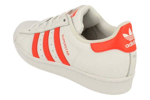 Adidas Originals Superstar Junior Trainers Sneakers  FW3978 - White Red White Fw3978 - Photo 0