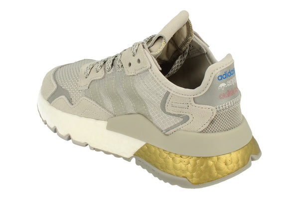 Adidas Originals Nite Jogger Mens Sneakers  FW5335 - Grey Gold Fw5335 - Photo 0