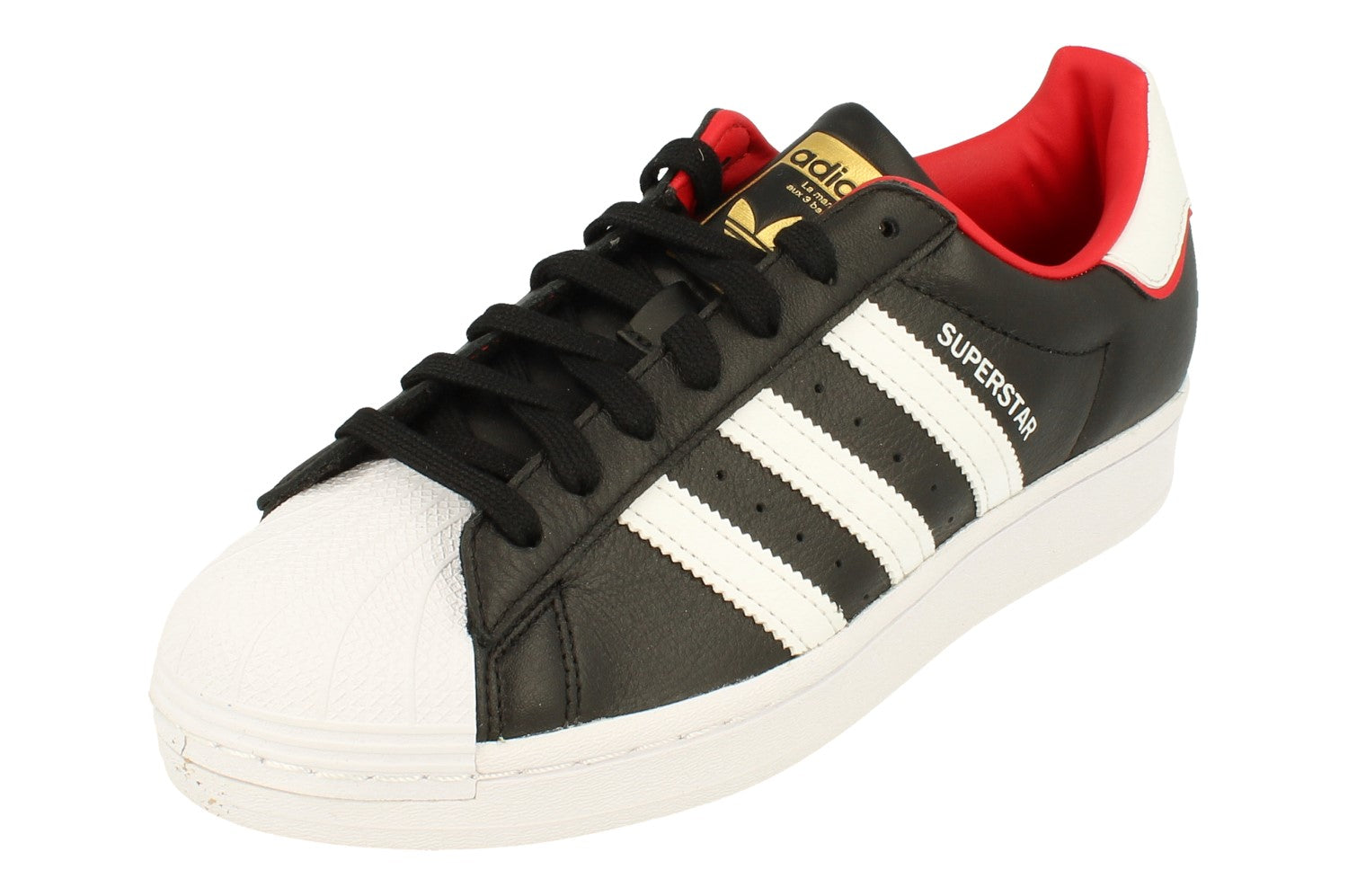 Buy Adidas Originals Superstar Mens Trainers Sneakers (uk 7.5 us 8 eu 41 1/3, black white red FW6385) FW6385 - Free UK Delivery - Super Fast EURO & USA Delivery! KicksWorldwide Buy Adidas Originals Superstar Mens Trainers Sneakers (uk 7.5 us 8 eu 41 1/3, black white red FW6385) FW6385 - Free UK Delivery - Super Fast EURO & USA Delivery! KicksWorldwide